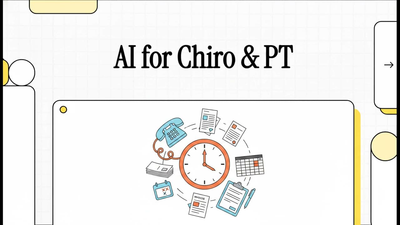 Video overview: AI for chiropractic and physical therapy practices