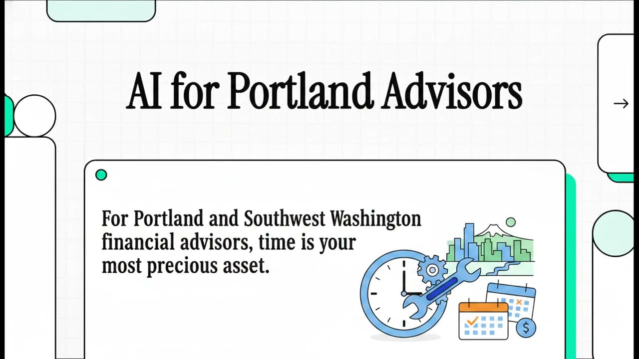 Video overview: AI for financial advisors and wealth practices