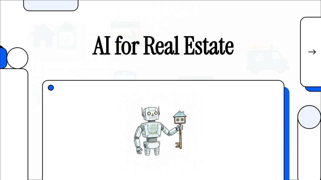 Video overview: AI for real estate offices